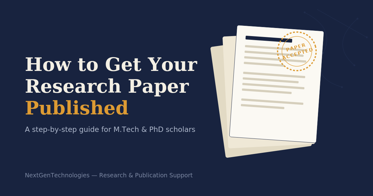 How to Get Your Research Paper Published (2026 Guide)