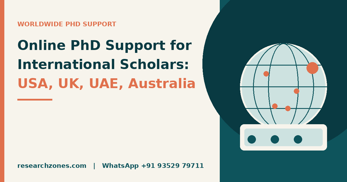 Online PhD Research Support for International Scholars — USA, UK, UAE, Australia, Canada and Beyond