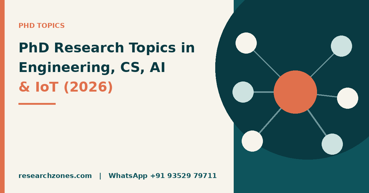 PhD Research Topics in Engineering, Computer Science, AI and IoT (2026) — Directions, Gaps and How to Pick One